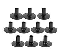Soporte de platillo, soporte de platillos de plástico Buenas propiedades de apoyo Kit de tambor Accesorios Contiene 10 soportes de platillos para platillos de tambor