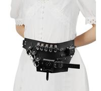 Soporte de poción | Botella de poción resistente Cinturón corsé de caballero medieval | Cinturón de corsé de caballero medieval estilo con cintura ajustable, bolsa de cinturón para espectáculo en el