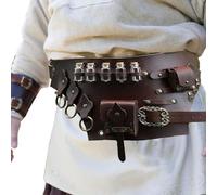 Soporte de poción | Cinturón renacentista de botella de poción cómodo,Cinturón corsé de caballero medieval de estilo con cintura ajustable, bolsa de cinturón para espectáculo en escenario, fiesta