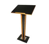 Soporte de podio portátil para presentaciones, atril ligero para profesores, oficinas, bodas e iglesias, ideal para discursos y eventos