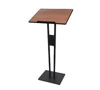 Soporte de podio portátil para presentaciones, atril ligero para profesores, oficinas, bodas e iglesias, ideal para discursos y eventos