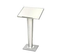 Soporte de podio portátil para presentaciones, atril ligero para profesores, oficinas, bodas e iglesias, ideal para discursos y eventos