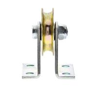 Soporte de polea de cable de acero de 6 mm de fácil instalación para puerta corrediza, rodillo de alambre, soporte de elevación, accesorios para exteriores