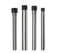 Soporte de portabrocas C10/C12/C16/C20/C25/C32/C40 para ER8-ER25A/ER11-32M/UM Collet 100-200L Extensión de vástago recto para máquina de grabado de herramientas de torno CNC (