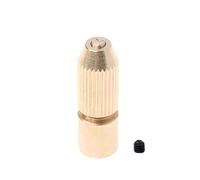 Soporte de portabrocas de 3,17 mm Micro taladro abrazadera de fijación Chuck 0,7-3,2 mm Herramienta de soporte de eje de motor eléctrico para máquina de grabado de herramientas de torno CNC (Tamaño: