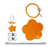 Soporte de portátil de Fibra montado en la muñeca - Spinner Giratorio sin enredos de 8 cm, Accesorio de Punto de Ganchillo Manos Libres para sesiones de Manualidades con alime