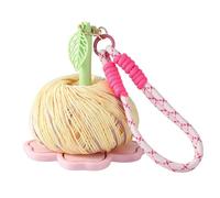 Soporte De Portátil Para Ganchillo - Bois De Hêtre, De Lana Portátil Con Muñequera, Lindo Mini Duradero Con Soporte En Forma De Flor | Accessoire Tricot Pour Home Studio Picni