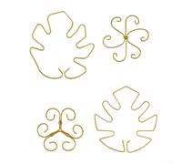 Soporte de poste de hierro para plantas trepadoras de interior, ajustable y para un juego duradero de 4/6 piezas para un apoyo eficaz (B)