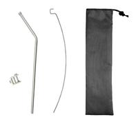 Soporte de poste de lámpara plegable, soporte de metal ajustable, soporte de luz portátil, base de trípode, estructura de montaje estable, para iluminación de camping, fotografía, configuración al