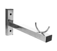 Soporte de Poste de Varilla de Acero Inoxidable para Pared, Balcón | Base de Brida, Estructura Triangular, Montaje Lateral Fijo, para Barras Redondas en Pasillos Estrechos