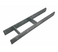 Soporte De Poste H Galvanizado 116 / 600 Mm Soporte De Poste H Carport