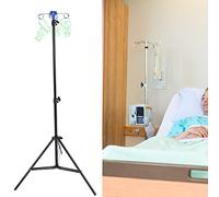 Soporte de poste plegable para bolsa de goteo para hogares de ancianos para llevar