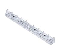 Soporte de práctica de uñas acrílicas, diseño transparente para aprender y dominar, construcción práctica, fácil de limpiar, soporte de práctica de uñas