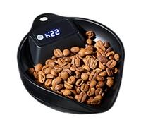 Soporte de precisión constante: la báscula de café pequeña está construida para mayor durabilidad y cuenta con una base antideslizante y una construcción robusta para evitar daños por vuelco y