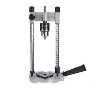 Soporte de prensa de taladro, guía de taladro portátil, plantilla de perforación de 90 grados con mango de ángulo ajustable para hacer agujeros verticales de precisión en madera, metal y tuberías con