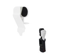 Soporte de Protección de Lente de Cardán de Cámara para Insta360 Luna Ultra Clip de Cardán Soporte Protector Cubierta Duradera a Prueba de Golpes Accesorios de Cámara (White)