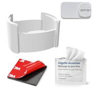 Soporte de protección para teléfono móvil BIP para parabrisas universal con autor para moto | Reemplazo compatible con GEA XG 5000 SLIM ULYS | 1 película adhesiva y limpiador de limpieza (1 soporte)