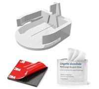 Soporte de protección para teléfono móvil para parabrisas universal con autor para moto | Recambio compatible con Q-FREE N11144 | 1 película adhesiva y 1 lengüeta limpiadora gratuita (1 soporte)
