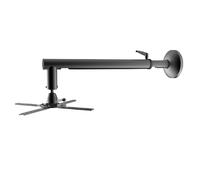 Equip Soporte de Proyector para Pared 670-900MM Rotación 360º Inclinable 20º hasta 30Kgs Negro