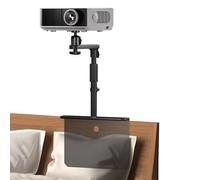 Soporte de proyector para sofá cama, base de montaje de proyector ajustable en altura, rotación de 360°, soporte universal para mesita de noche compatible con proyectores XGIMI, Vankyo, Epson, Jinhoo,