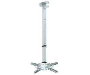 Soporte de proyector Techly ICA-PM 102XL para montaje en techo 60-102cm giratorio plateado