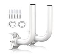 Soporte de puente inalámbrico universal, paquete de 2 postes y montaje en pared para punto a punto WiFi punto de acceso al aire libre puente cliente CPE