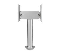 Soporte de puerta de reconocimiento facial de doble cara, marco de aluminio fuerte, soporta control de acceso bidireccional para la escuela, comando de control de asistencia de doble cara