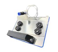 Soporte de pulido de chaflán de azulejos, soporte de ángulo de precisión, guía de corte de 45 grados, base de moldeado de metal, accesorio de renovación de herramienta de instalación profesional