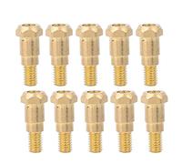 Soporte de punta MIG, marca MB, latón, roscas mecanizadas de precisión, para antorcha de soldadura Binzel MB 24KD MIG MAG, 10 piezas