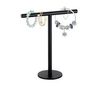 Soporte de Rack Toallas de Encimera - Soporte de Forma T Sólido, Barra de Mano de Cocina de Baño, Secado de Ahorro de Espacio | Organizador de Pared para el Hogar, Oficina,