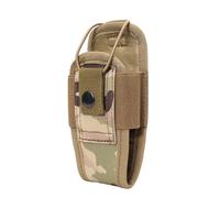 Soporte de radio para walkie-talkie - Funda de cinturón para radio - Funda de cinturón - Funda protectora para radio bidireccional, Camuflaje verde., Voir description, Ver descripción