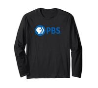 Soporte de radiodifusión pública con Logotipo Azul Moderno Manga Larga