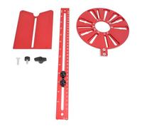 Soporte de rango de fresado enrutador 3 en 1 herramienta de carpintería profesional Guía de corte de círculo de gabinete universal de gabinete universal para mdf tablero de flores