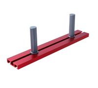 Soporte de ranura de aleación de aluminio ajustable para diseños de escritorio personalizables, ideal para estudios en casa, oficinas y talleres, combinación manual de herramientas