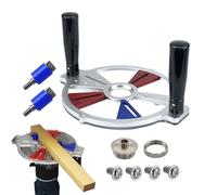 Soporte de ranura de fresado para enrutador, grabado, plantilla de corte circular, para garaje, hogar, carpintería, muebles, proyectos de renovación de construcción