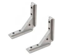 Soporte de ranura de instalación del marco del, EU standard 30 | Sujetador de marco de puerta de aleación de aluminio, conector de esquina de 90 grados para soporte de ranura de