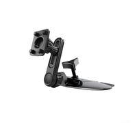 Soporte de ranura para CD giratorio de 360° ajustable | para pantalla CarPlay | Soporte de brazo extendido para monitor de coche con posicionamiento flexible | para vista vertical y horizontal | ABS