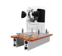 Soporte de ranura, soporte de ranura para fresadora - Herramienta de búsqueda de ranurado - Soporte de ranura 2 en 1 para muebles, recortadora, base de fresado, fresadora de madera, herramienta de