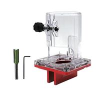 Soporte de ranurado 2 en 1 - Base de fresado de madera Localizador de guía de ranurado de cortador ranurado - Base de guía de ranurado para máquina de corte de 65 mm para conector oculto de muebles