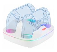 Soporte de recarga Konix 61889000107 para PlayStation 5 RGB Blanco