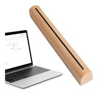 Soporte de refrigeración para laptop, elevador elevado de escritorio de madera antideslizante, soporte de refrigeración de madera para laptop, para cuadernos, mesa de trabajo diario, hogar, mochila