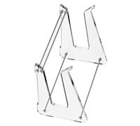 Soporte de refrigeración para portátil - Base de calor acrílico, soporte hueco transparente | Bandeja elevadora ergonómica extraíble para cuaderno de 10 a 15,6 pulgadas, estructura de montaje del