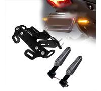 Soporte De Registro Guardabarros Trasero para Yamaha MT-09 MT09 MT 09 SP 2021 2022, para Matrícula, Marco Ordenado con Luz