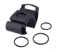 Soporte de reloj para manillar de bicicleta hecho de silicona adecuado para Garmin para Polar y otros relojes inteligentes con correas de menos de 35 mm para comodidad de ciclismo