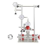 Soporte De Reparación De Bicicleta Profesional, Soporte De Centrado De Ruedas, Tabla De Medición De 3 Niveles Para Corrección De Llanta Y Rotor, Espaciado De Buje Ajustable 55-200 Mm, Ajuste red