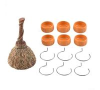 Soporte de resina para golosinas de calabaza de Halloween para 4 tazas (#2)