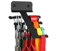 Soporte de resistencia para almacenamiento, organizador de equipo de gimnasio, bandas de dominadas, cuerdas de salto, estante de almacenamiento para gimnasio en casa