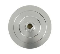Soporte de respaldo de aluminio M10 de 3 pulgadas de grosor de 8 mm y almohadilla de pulido resistente al cuerpo de aluminio