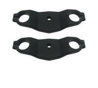 Soporte de retención del Amortiguador Delantero, bocina, Soporte del Faro, Parte Superior e Inferior for Scooters Kaa-bo, Wolf, Warrior King y GT de 11 Pulgadas.(2 Pieces Lower Part)