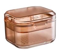 Soporte De Retención | Estuche De Nocturna - De Aparatos Invisibles, Colador De Limpieza De Dentaduras Postizas, Soporste Para Contenedor De Taza De Baño Con Filtro, Cesta De Red